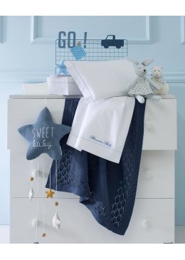 Lenzuola lettino baby confetto