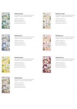 Coppia Salviette Rosalee