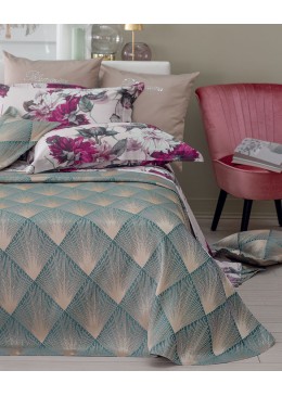 copriletto liscio matrimoniale verablu